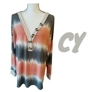 Cy womens top Tie dye womens Size medium